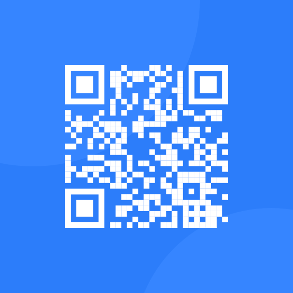 Image of QR code the user can scan